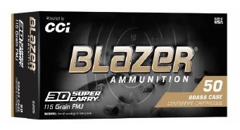 CCI BLZR 30SUP 115GR FMJ 50 - Win Repeating Arms Promotion